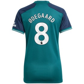 Levné Arsenal Odegaard 8 Dámské Alternativní Fotbalové dresy 2023-24 Krátký Rukáv